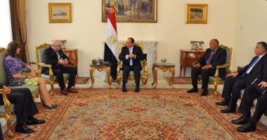 السيسي يلتقى مجلس أعمال الأمن القومى الأمريكى.. ويؤكد:يجب التصدى للإرهاب