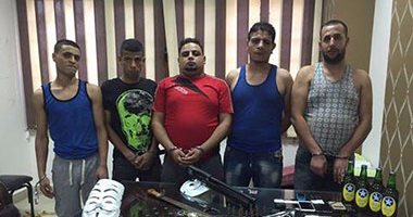 القبض على تشكيل عصابى تخصص فى أعمال البلطجة وتجارة المخدرات بالدقهلية