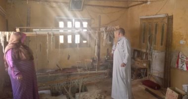 "إحياء صناعة السجاد والكليم اليدوي" ..في قافلة جامعة المنوفية