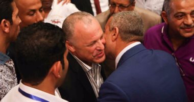 أبو ريدة: من حق المصرى خوض مبارياته فى بورسعيد.. والتليفزيون "لازم يدفع"