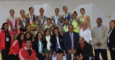 مصر تتوج بالبطولة الأفريقية للجمباز الإيقاعى