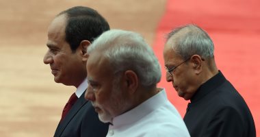 بالفيديو.. السيسي لرئيس وزراء الهند: نعمل على تعزيز التعاون لمكافحة الإرهاب