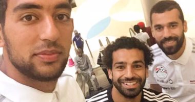 شاهد.. سيلفى محمد صلاح وكوكا والسعيد فى جنوب أفريقيا
