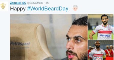 بالصور..  الزمالك يحتفل باليوم العالمى للحية على تويتر 