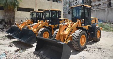 محافظة الإسكندرية تتسلم الدفعة الثالثة لمعدات النظافة بتكلفة 35 مليون جنية