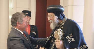 الملك عبد الله يستعرض مع البابا تواضروس سبل تعزيز زيارة الأقباط للأردن