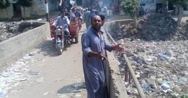 شكوى من تهالك كوبرى قرية دويدة بالزقازيق والأهالي يحذرون من كارثة