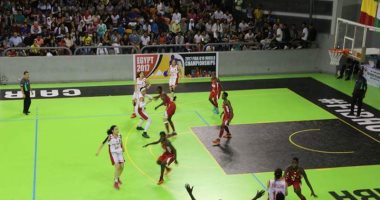 بالصور.. منتخب مصر يخسر من مالى بنهائى بطولة السلة للناشئات