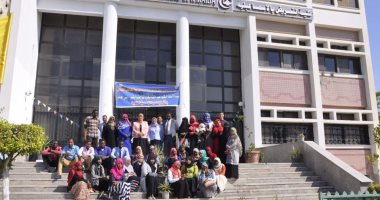 وفد من جامعة النيلين السودانية في زيارة لكلية تمريض قناة السويس