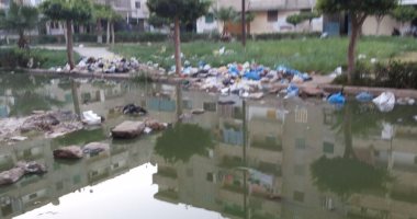  مياه الصرف تقترب من دخول المنازل فى المندرة بالإسكندرية