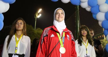 ممر شرفى أسطورى لتكريم هداية ملاك بنادى الصيد