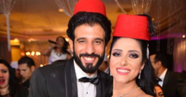 نجوم الفن والإعلام فى حفل زفاف "حنان مطاوع"