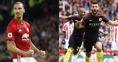 إبراهيموفيتش VS أجويرو.. أجمل 10 أهداف لهدافى الدوري الإنجليزى