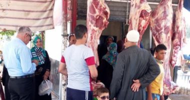 حملة مكبرة لرقابة اللحوم والسلع الغذائية فى "الحسينية" بالشرقية