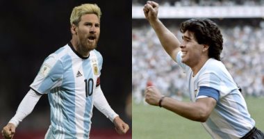 اتفرج واتمتع.. ميسي VS مارادونا.. موهبة أسطورية وأهداف فريدة من نوعها