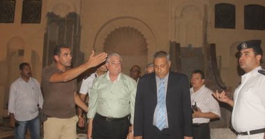 محافظ جنوب سيناء يتفقد مسجد الصحابة والميدان المحيط به