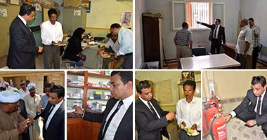 بالصور.. استمرار حملات الرقابة الإدارية بالأقصر.. زيارات تفتيش للمستشفيات والمحليات والمدارس والمجمعات الاستهلاكية.. وضبط مخالفات عديدة واحالة عشرات الأشخاص للتحقيق