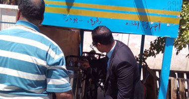 بالصور.. الرقابة الإدارية تشن حملة تفتيش على محطات الوقود بالوادى الجديد