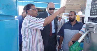 الرقابة الإدارية ببور سعيد تشن حملة مكبرة على محطات "البنزين"