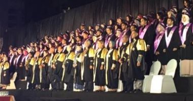 جامعة فاروس بالإسكندرية تحتفل بتخريج 9 كليات لدفعة 2016