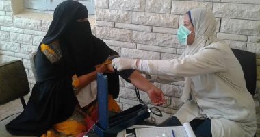 قافلة طبية من القوات المسلحة تواصل الكشف الطبى على الأهالى بوسط سيناء