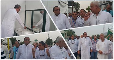 بالصور.. رئيس بعثة الحج يشكل لجنة لمتابعة استلام مخيمات حجاج البر.. يشدد على زيادة عدد المكيفات والمراوح.. يفحص تاريخ صلاحية الوجبات الجافة ويتفقد دورات المياه.. ويعد بأداء الصلاة مع الحجاج يوم عرفة