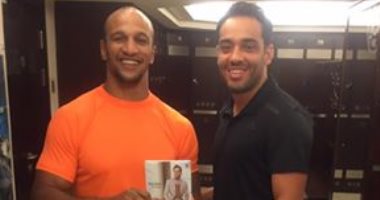 كرم جابر يهنئ رامى جمال على ألبوم "مالناش إلا بعض" 