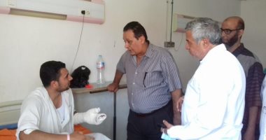 حملة تفتيش على محلات بيع اللحوم والسوبر ماركت بمدينة بلقاس