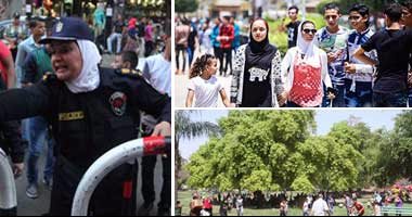 الشرطة النسائية تتفقد الحدائق والمتنزهات لمكافحة محاولات التحرش