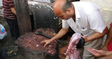 ضبط كميات كبيرة من اللحوم والأسماك الفاسدة بمحلات دمنهور