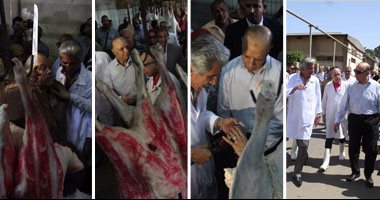 جزار يحيى محافظ القاهرة بـ"سنجة" فى المجزر.. وعبدالحميد: حاسب السلاح يطول 