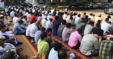 بالفيديو والصور.. مئات المسلمين فى بكين يؤدون صلاة عيد الأضحى