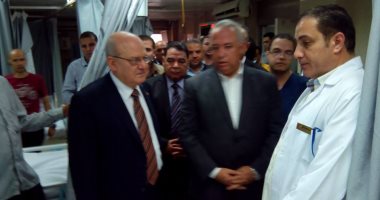 محافظ الشرقية يزور المرضى بمستشفى المبرة عقب صلاة العيد 