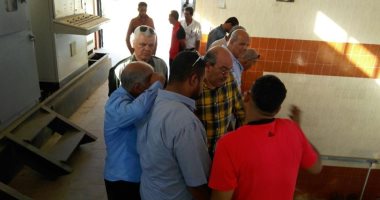رئيس شركة مياه القناه يتفقد محطات شرق التفريعة