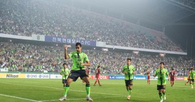 تشونبوك الكورى يصعد لنصف نهائى دورى أبطال آسيا