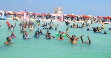 بالصور..ارتفاع نسبة الإشغال بالفنادق والقرى السياحية بمطروح خلال العيد