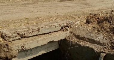 "بالوعة" تهدد سلامة المواطنين في أشمون بالمنوفية