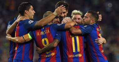راكيتيتش يحرز هدف برشلونة الأول أمام أتلتيكو مدريد بالليجا