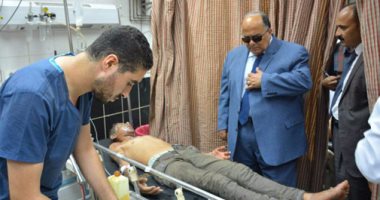 بالفيديو والصور.. ألفا جنيه لمصابى حادث ميت غمر بالدقهلية وإحالة المتسببين للنيابة العامة