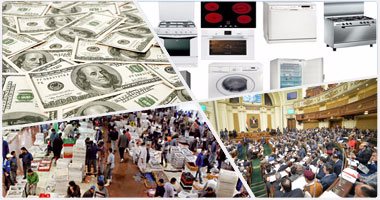 رغم خفض الضرائب عليها.. 3 أسباب لارتفاع أسعار التليفزيون والثلاجات والسيارات والتكييفات.. القيمة المضافة خفضت الضريبة على معظم أنواعها بين 2.8% و15%.. وجشع التجار والدولار وغياب الرقابة يرفعون أسعارها