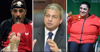 مطالب أبطال الألعاب البارالمبية من وزير الرياضة.. مساواة المكافآت المالية مع الأوليمبيين.. معاش مدى الحياة.. وظائف حكومية.. وتكريم لائق لأصحاب الميداليات