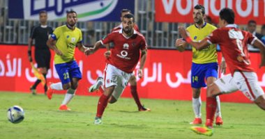 بالصور.. العارضة تحرم الأهلي من هدف مارادونى أمام الإسماعيلي