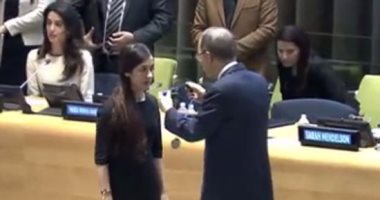 بالفيديو..نادية مراد تدعو للكفاح ضد داعش عقب تعيينها سفيرة للنوايا الحسنة