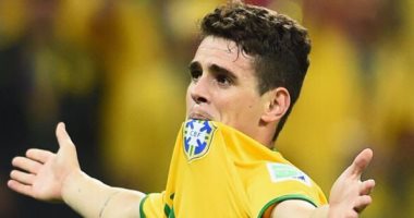 أوسكار يحتفل بالعودة لمنتخب البرازيل على "تويتر"