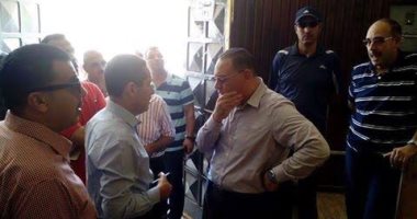 ممدوح غراب رئيس يتفقد جامعة قناة السويس للوقوف على الاستعداد للدراسة