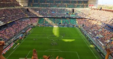 انطلاق قمة الدورى الإيطالى بين إنتر ميلان ويوفنتوس 