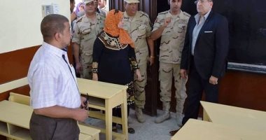 محافظ سوهاج يفتتح مدرسة الديابات الابتدائية بمركز أخميم بعد تطويرها