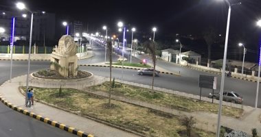بالصور.. "فيها حاجة حلوة" ميدان العبور تحفة معمارية بمدينة بنى سويف