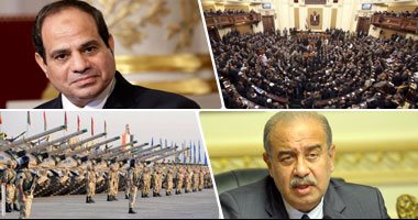 مطالبات برلمانية بتشكيل حكومة حرب لمواجهة المؤامرة على مصر.. غادة عجمى: تولى قيادات الجيش 50% منها.. ومصطفى بكرى يشدد بالحسم حتى لو بفرض حالة الطوارئ.. وعلى الدمراداش يطالب بشد الأحزمة على البطون