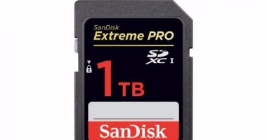 SanDisk تكشف عن أول كارت ميمورى بسعة 1 تيرا بايت